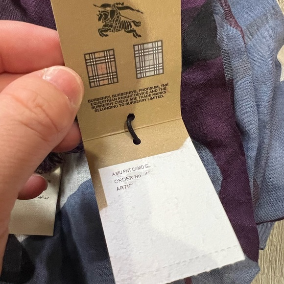Burberry Camouflage Scarf - Picture 3 of 6
